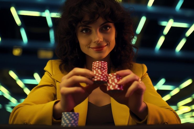 Tabel strategi Caribbean Stud Poker dengan rekomendasi raise/fold untuk setiap kombinasi kartu